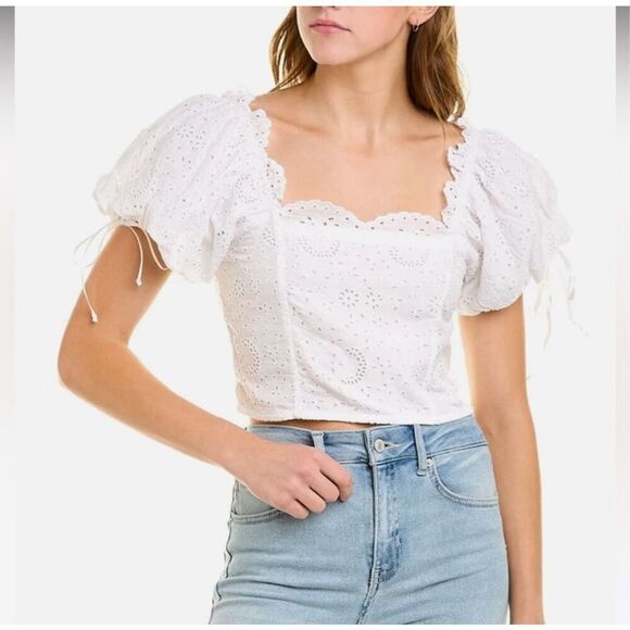 LoveShackFancy Melina Top - Picture 1 of 8
